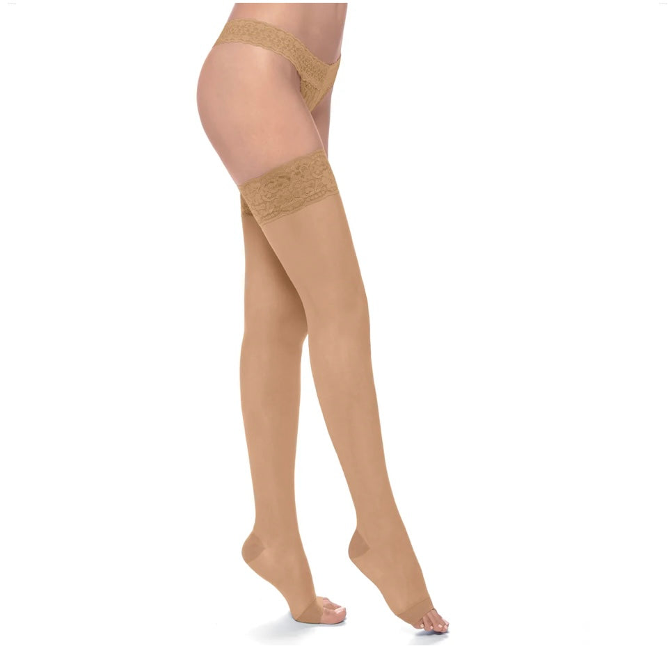 Silca Nady bas autofixant 140 deniers relaxant bout ouvert 3187