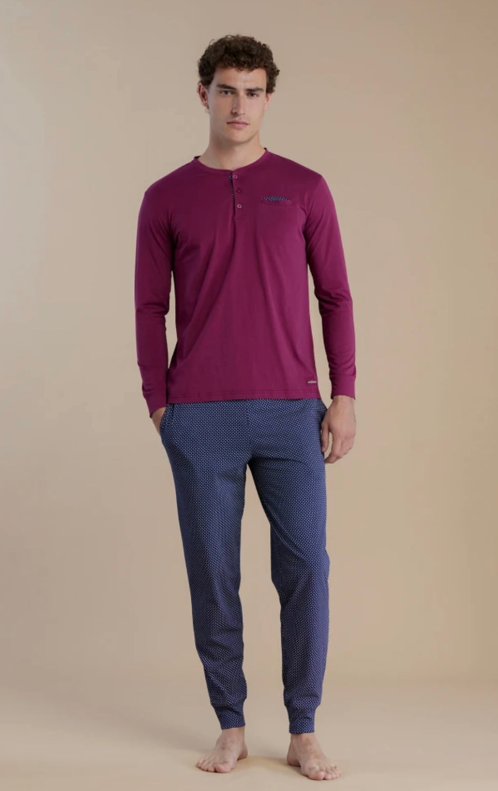 Pigiama uomo cotone Noidinotte 3025