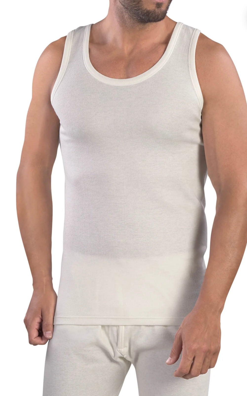 MABRAT MMUB70 Men's Wool&Cotton Tank Top
