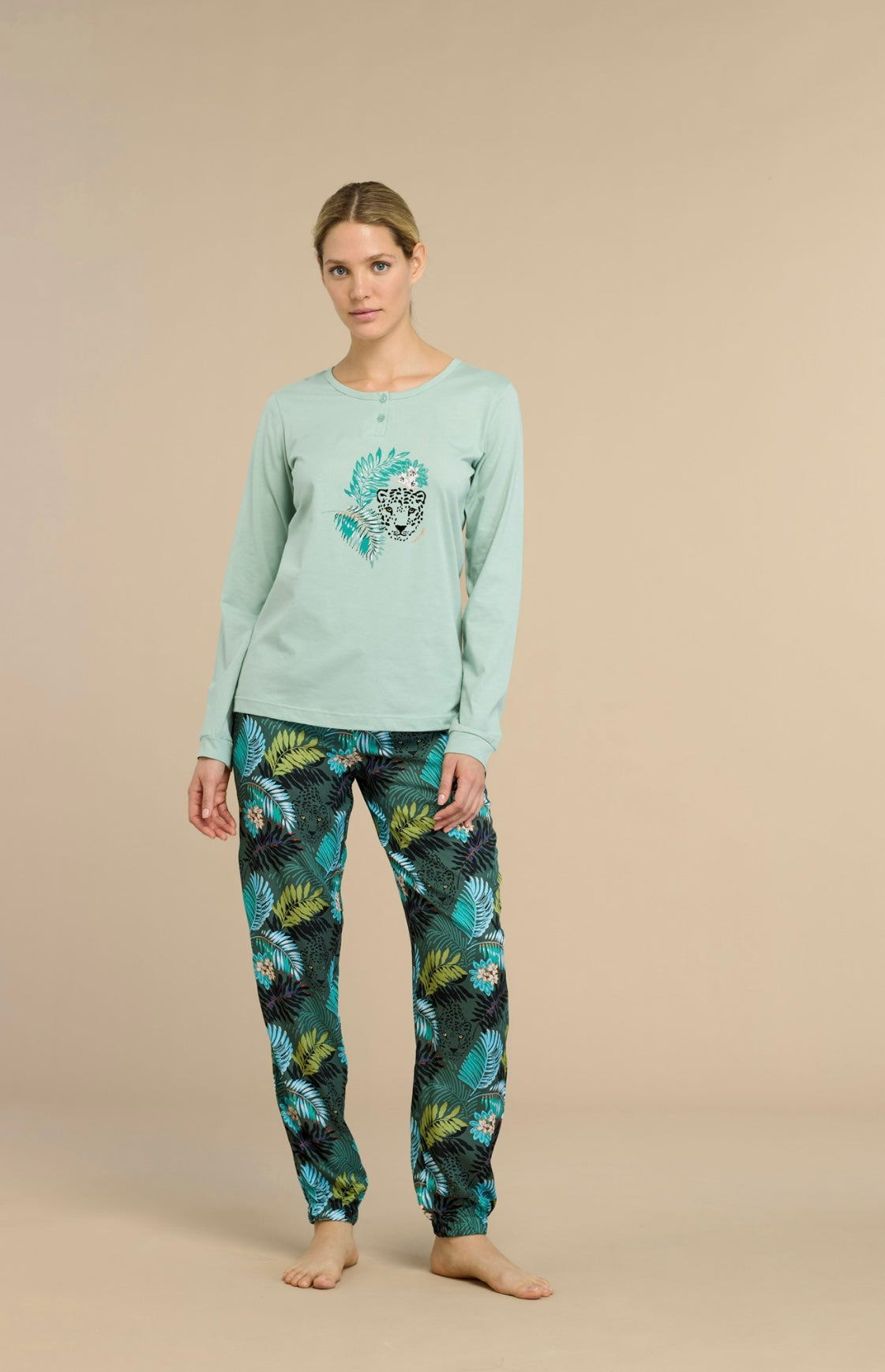 Pigiama donna cotone Noidinotte 9025