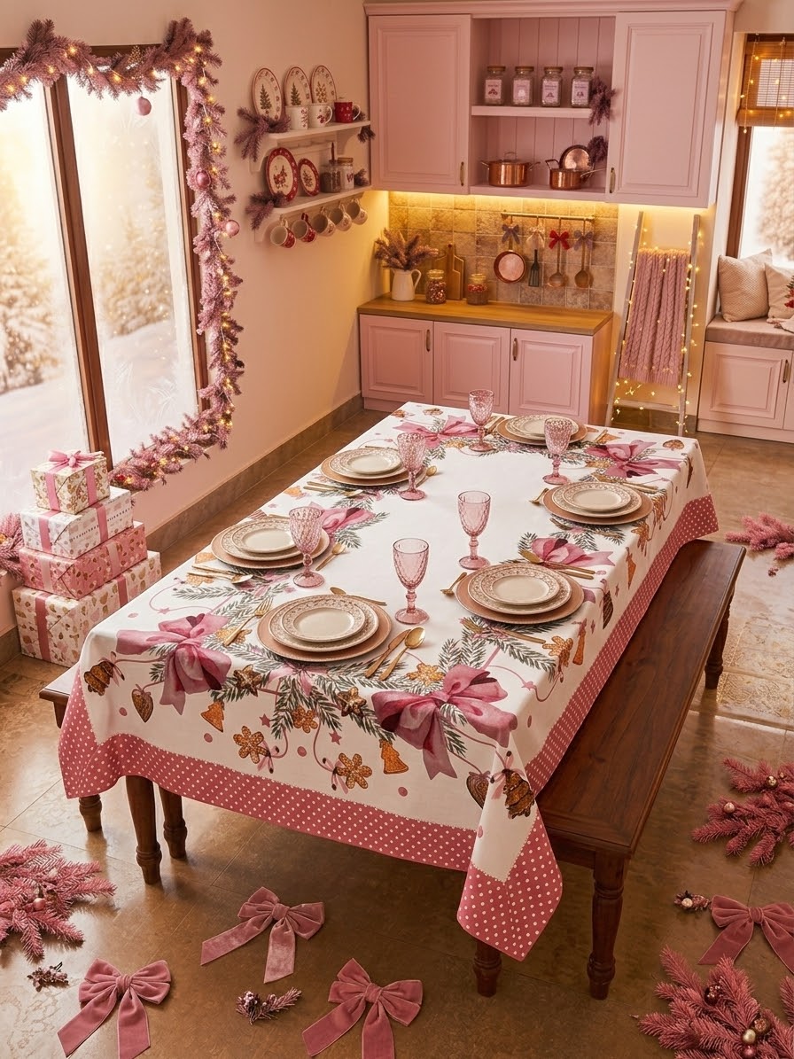 Tovaglia da tavola Preziosa PINK