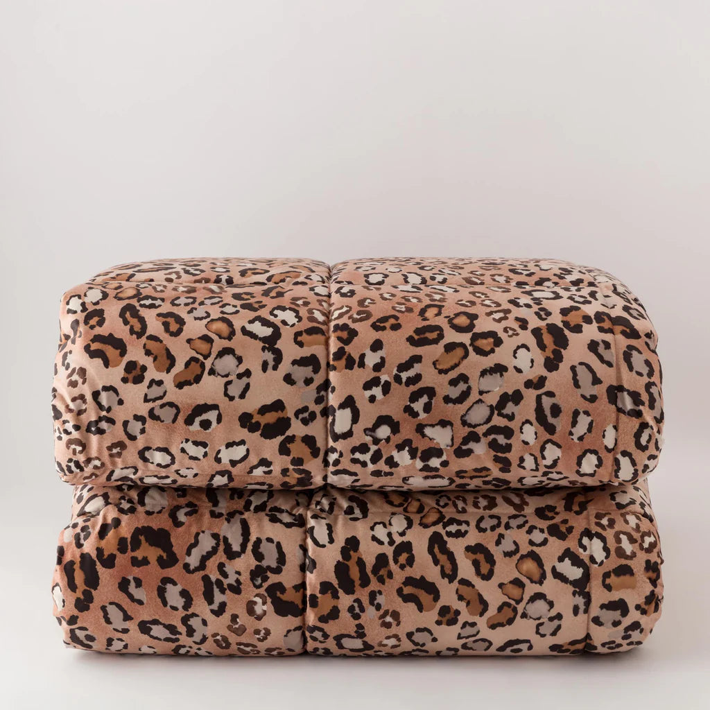 Trapunta in velluto matrimoniale Riviera Colin