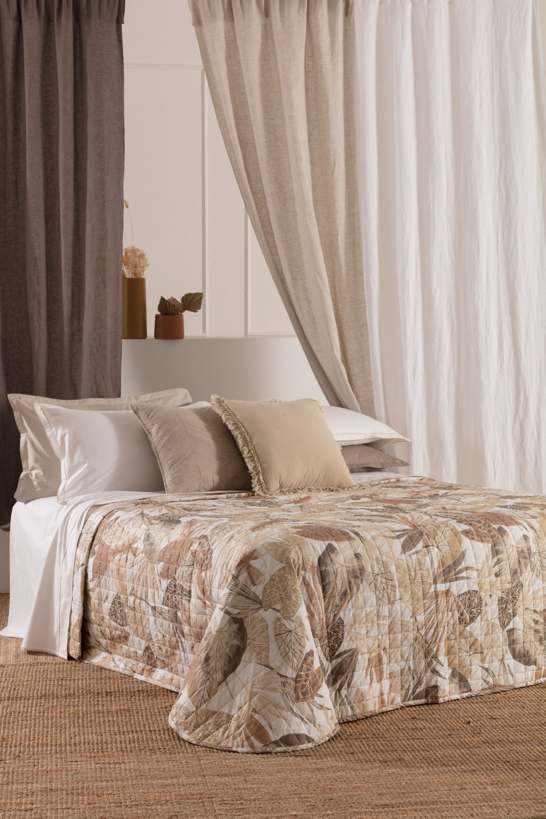 Competo letto percalle Matrimoniale Riviera Arjola