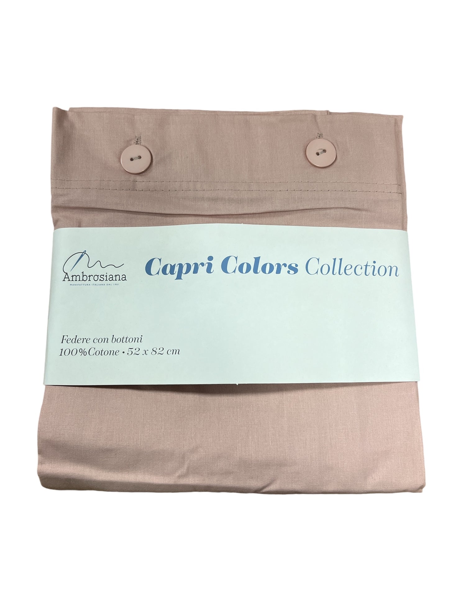 Ambrosiana pillowcase with button