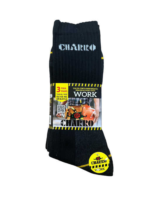 El Charro Chaussettes de travail 3 paires