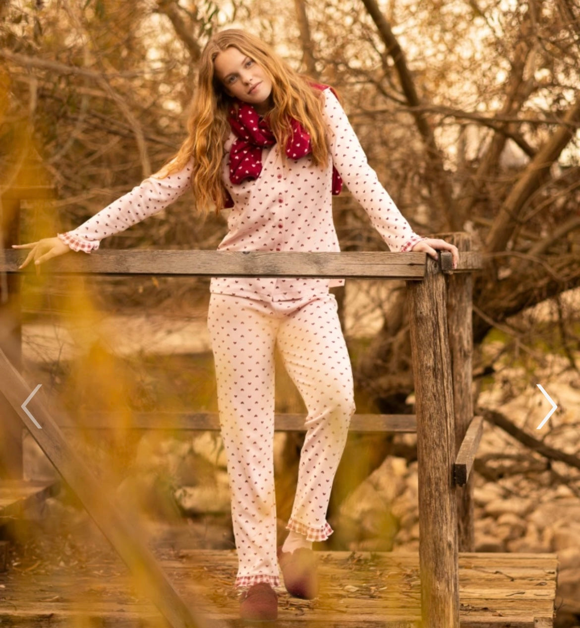 Women's warm cotton pajamas NOIDINOTTE 8825