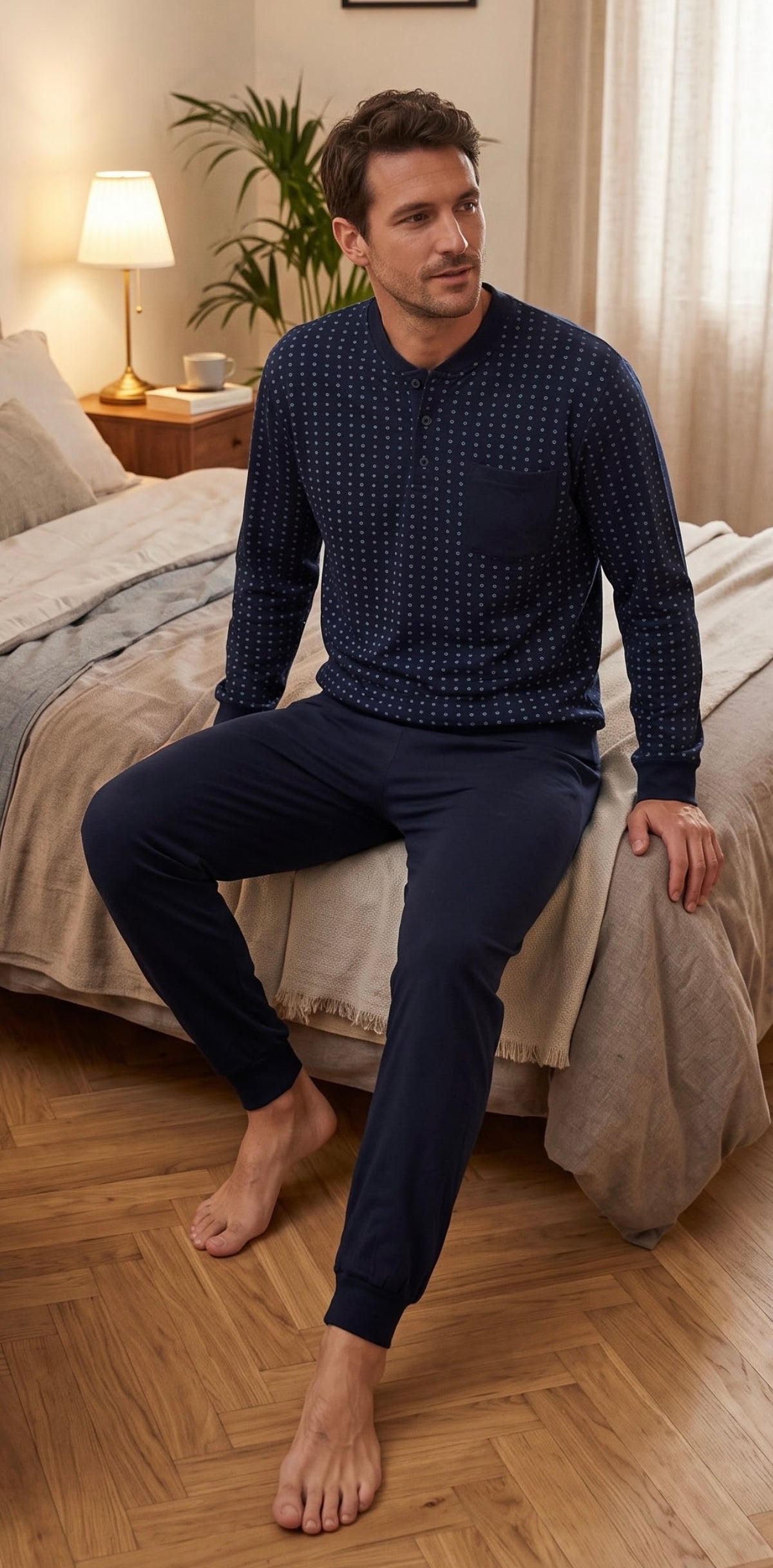 Pigiama uomo caldocotone MABRAT 06