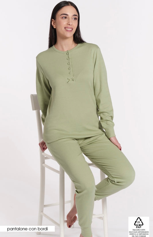 Pigiama donna caldocotone VANUÈ 0640