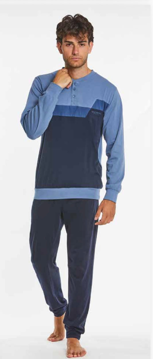 Pigiama uomo cotone Nazzareno Gabrielli 7066