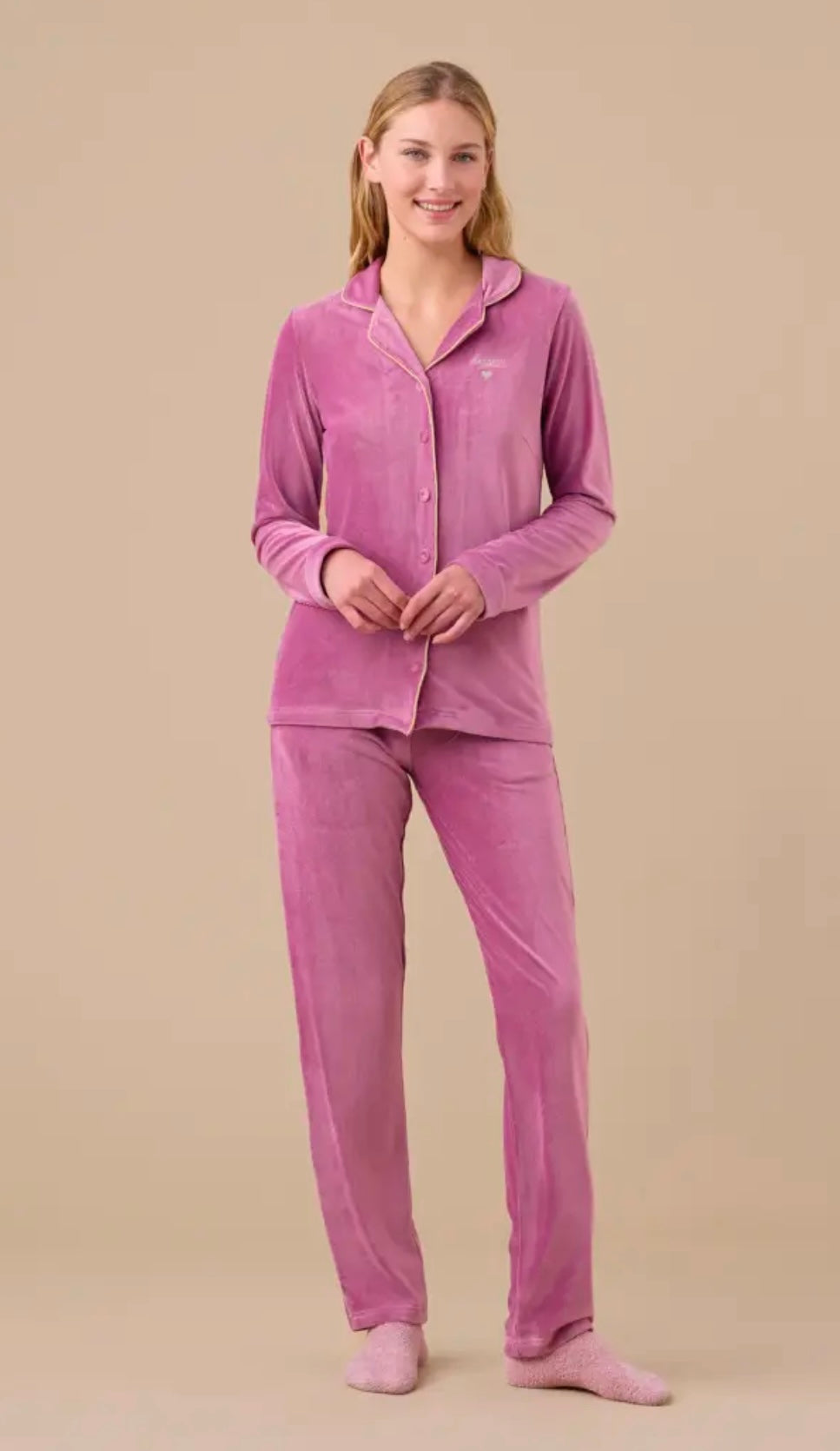 Pigiama donna in ciniglia NOIDINOTTE 9330