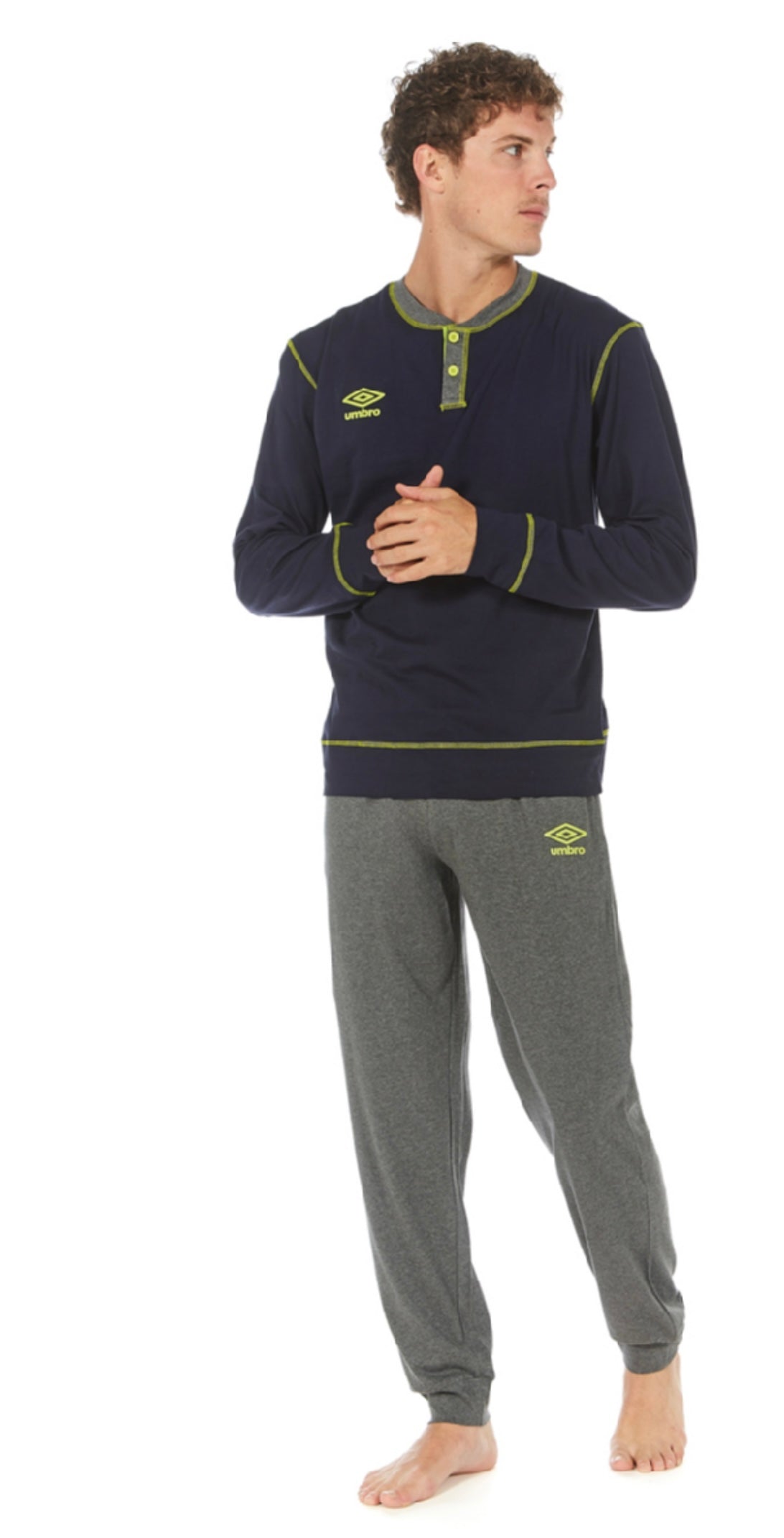 Pigiama uomo cotone calibrato Umbro 10505