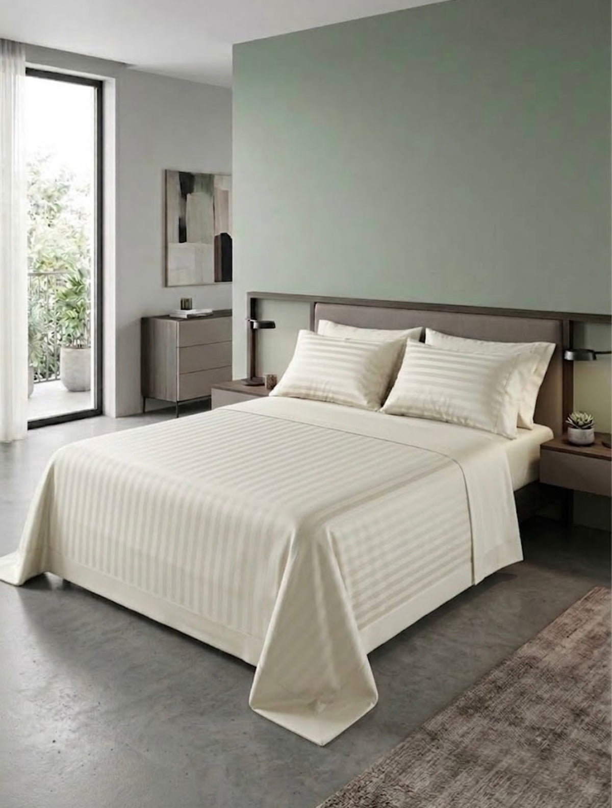 Completo letto in raso AMBROSIANA GINEVRA