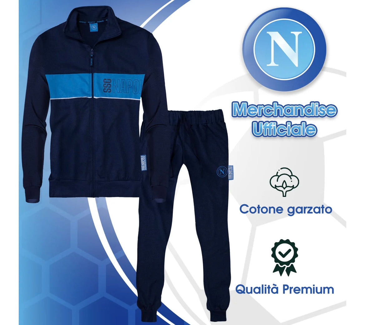 Tuta uomo cotone Ssc Napoli 2105