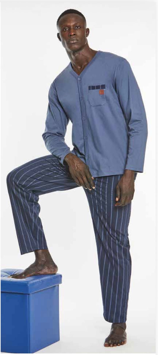 Pigiama uomo cotone Nazzareno Gabrielli 7081