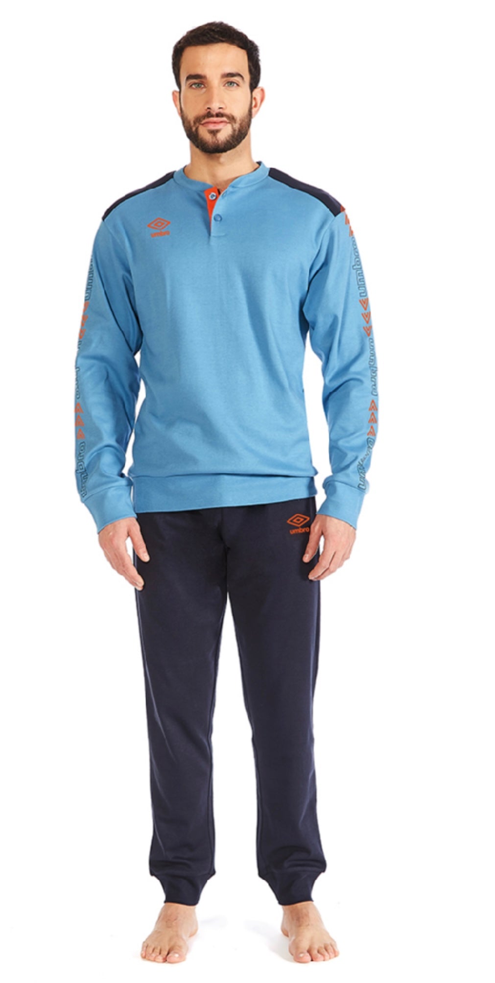Pigiama uomo caldocotone UMBRO 10487