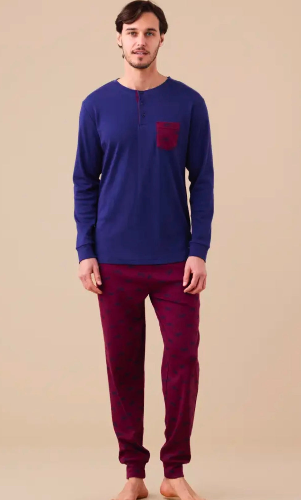 Pigiama uomo caldocotone NOIDINOTTE 3147