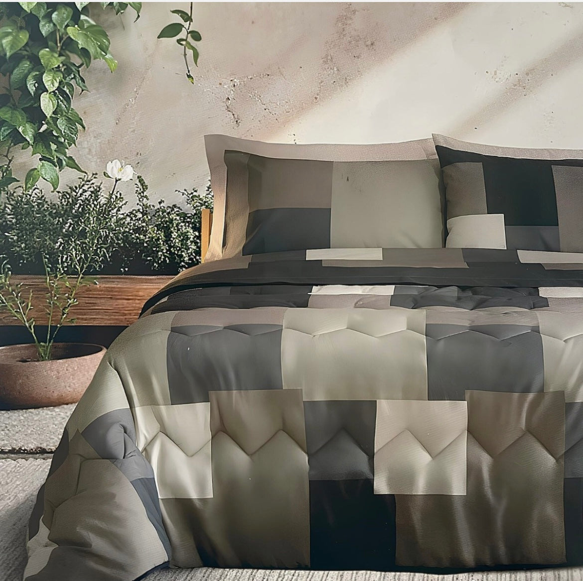 Trapunta BASSETTI BRICK WALL