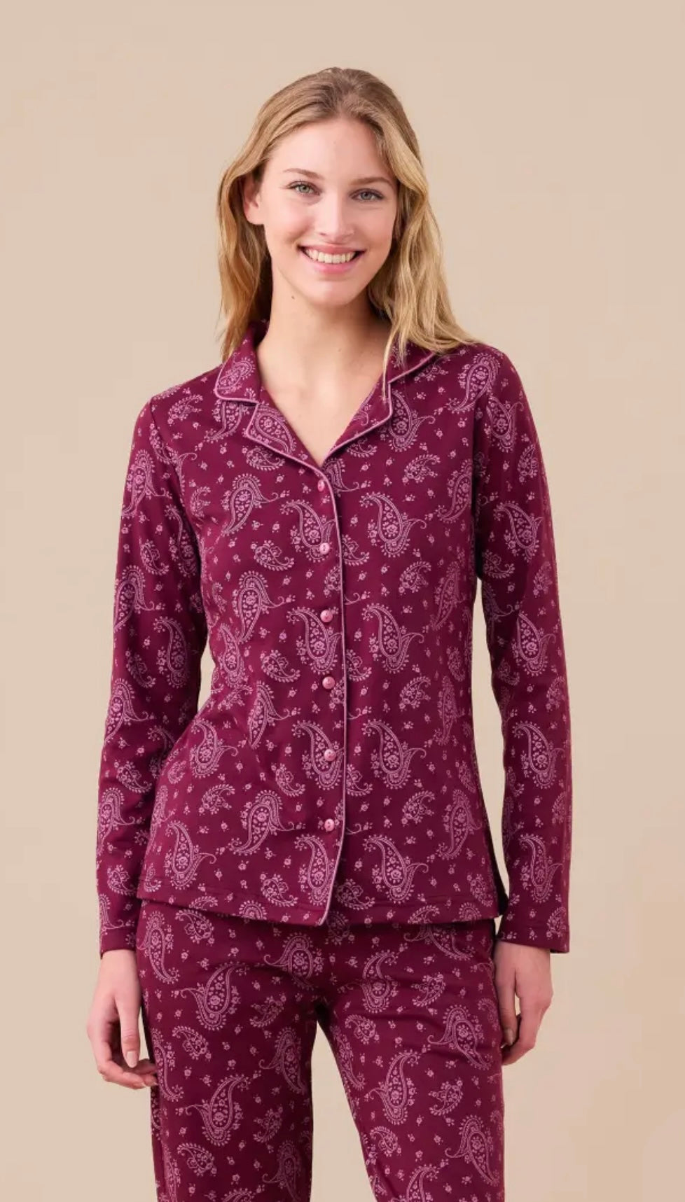 Pigiama caldocotone NOIDINOTTE 9286