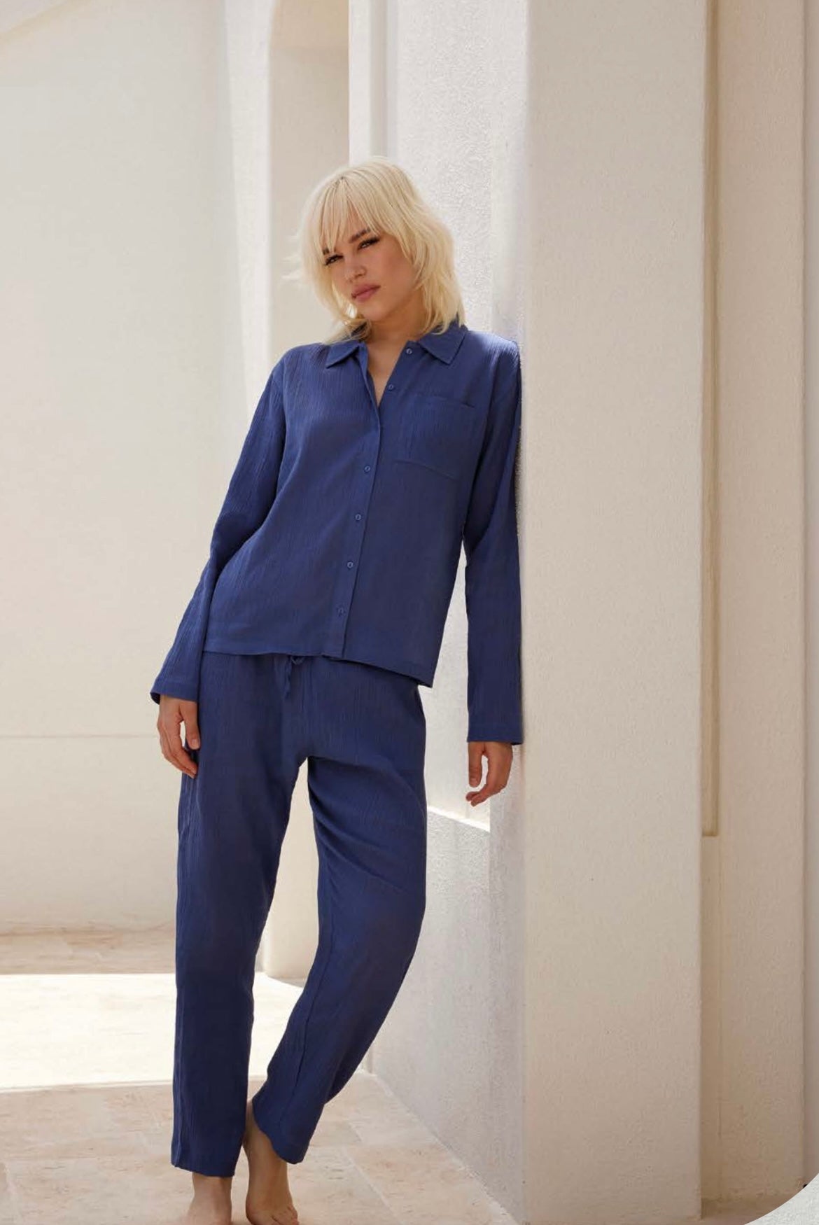 Pigiama donna cotone Jadea 3272