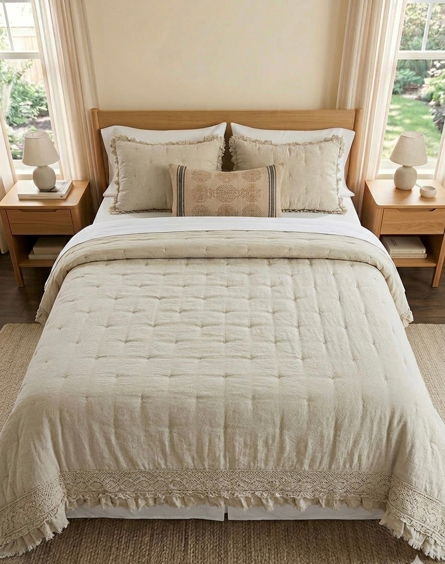 Trapuntino matrimoniale Riviera Fernanda