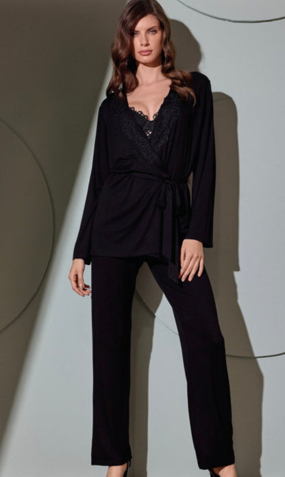 Pigiama donna chanson viscosa Lormar 129