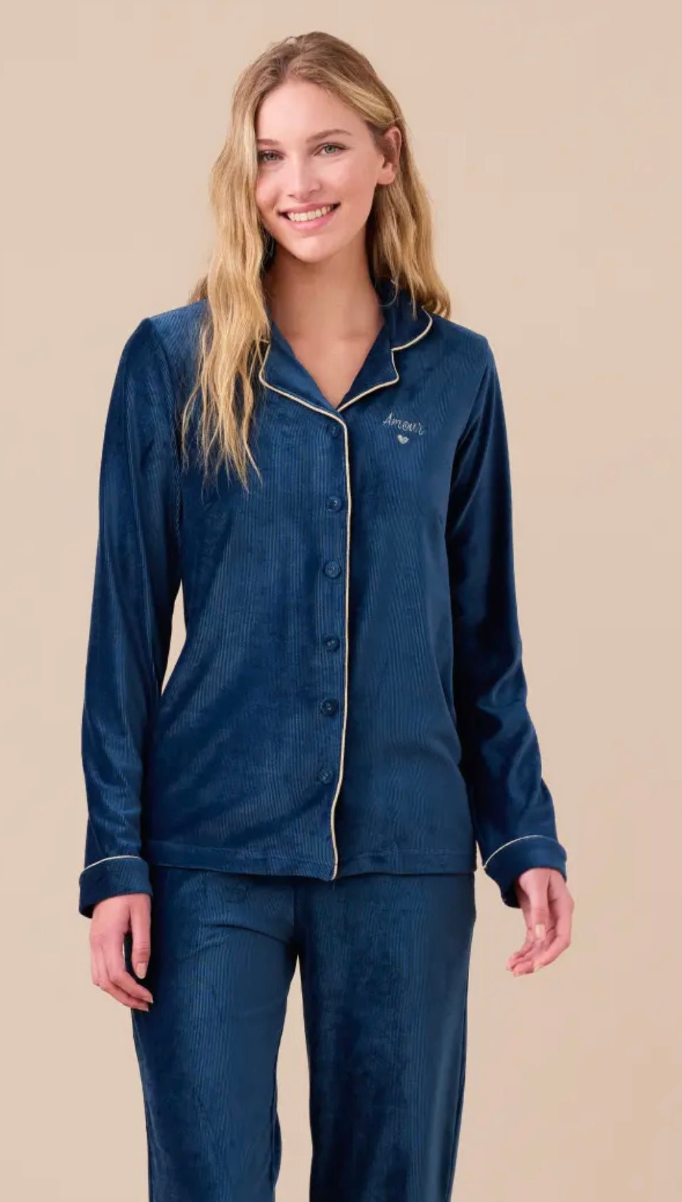 Pigiama donna in ciniglia NOIDINOTTE 9330