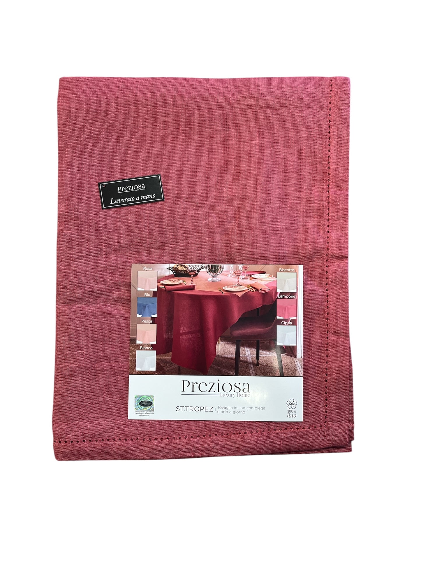 Tovaglia da tavola X12 Preziosa Luxury Lino ST.TROPEZ