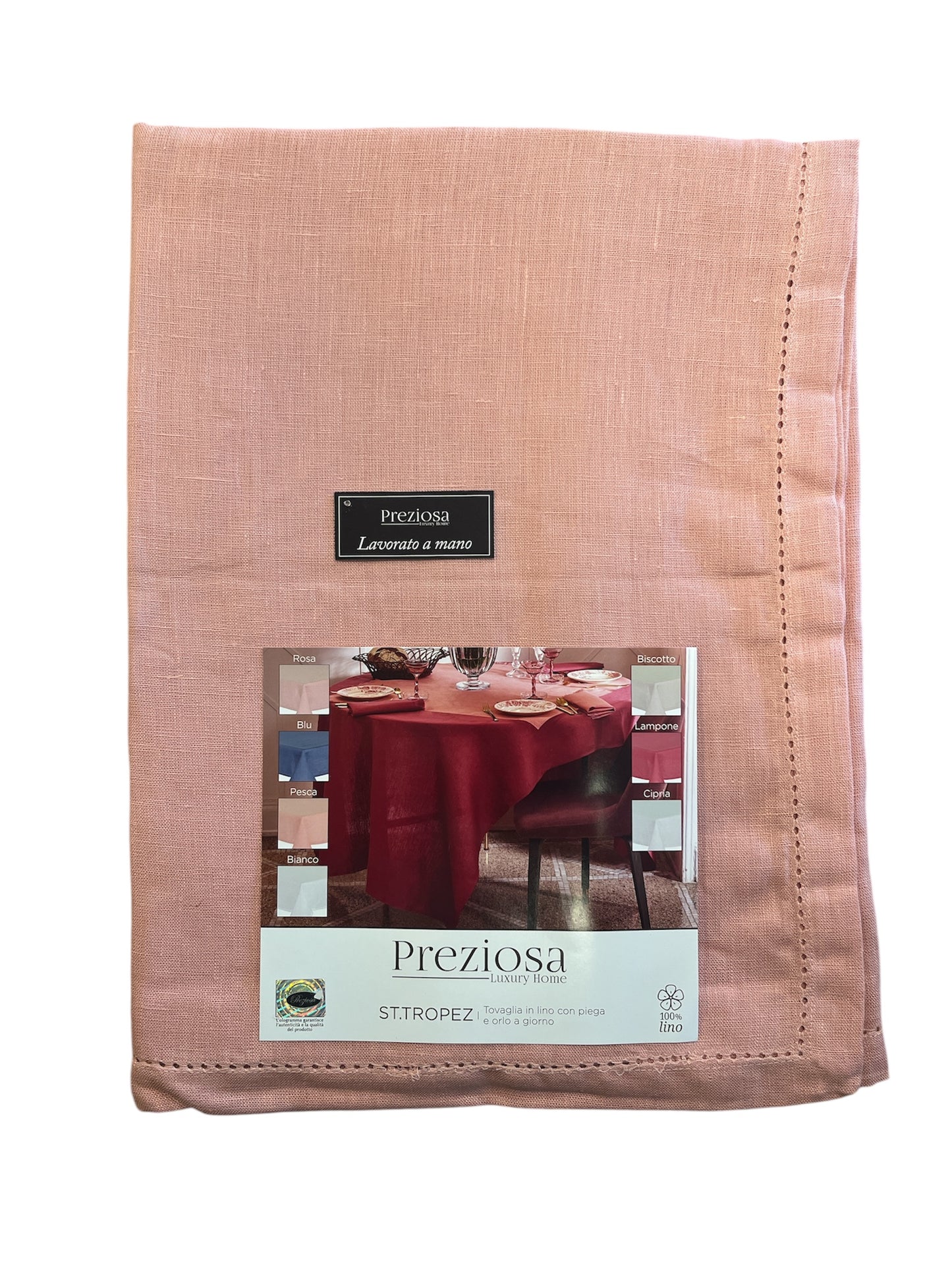 Tovaglia da tavola X12 Preziosa Luxury Lino ST.TROPEZ