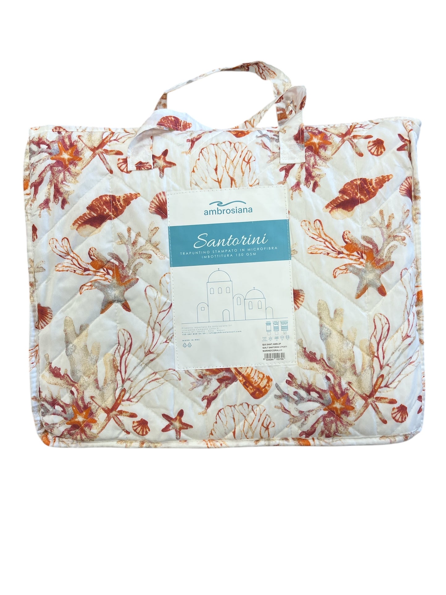 Trapuntino matrimoniale Amborisana Santorini Marine