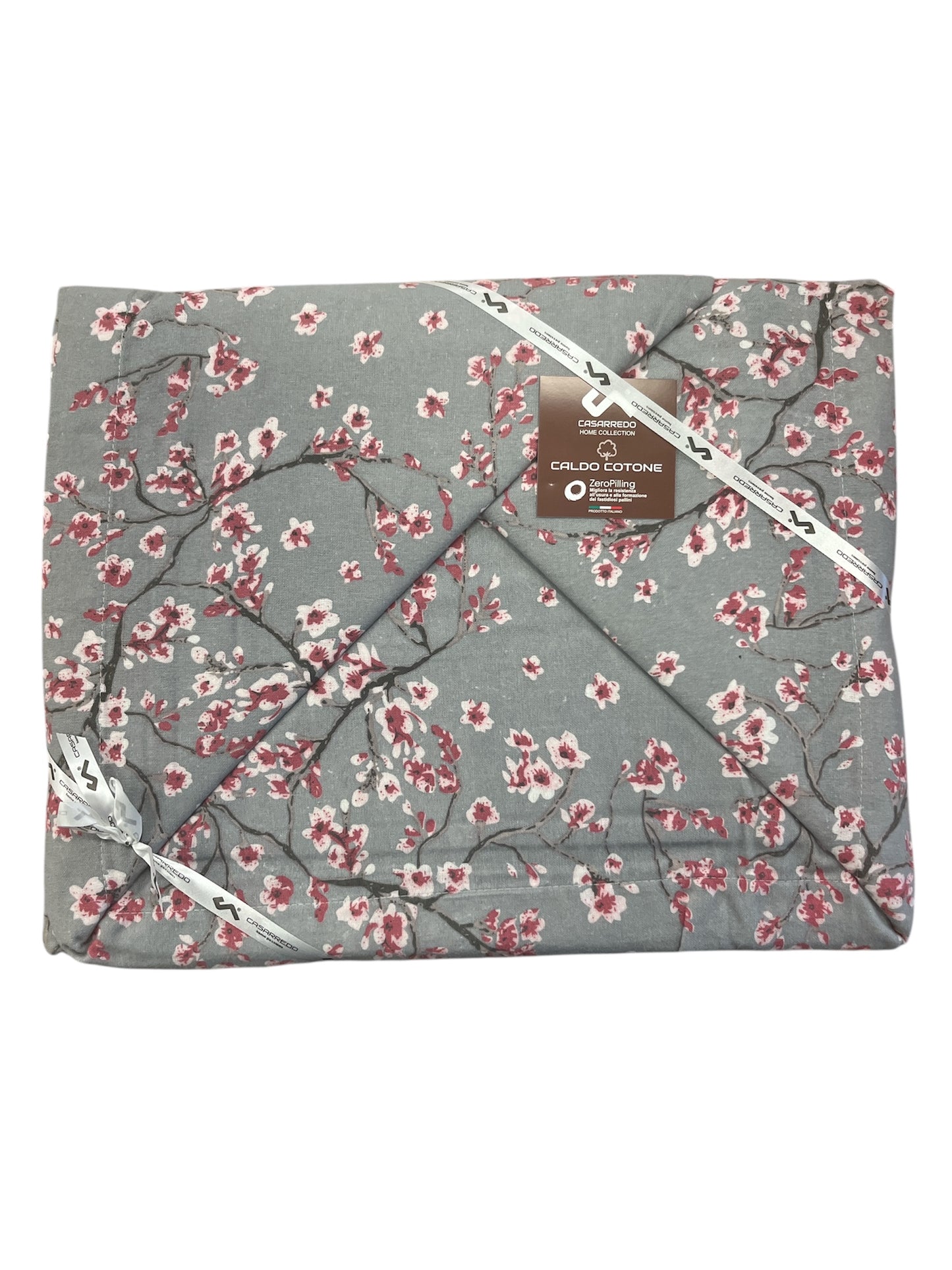 Completo letto flanella Casarredo cherry