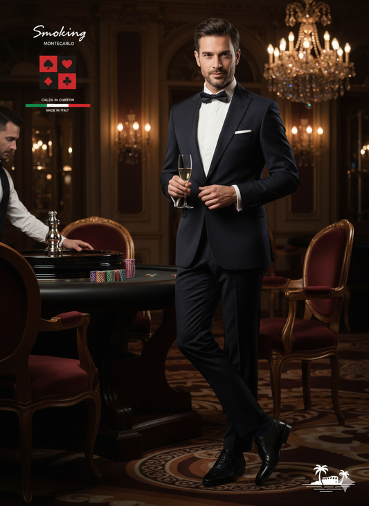 Calza lunga Chiffon Smoking MONTECARLO