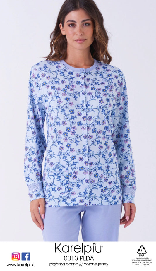 Pigiama donna cotone Karelpiù 0013
