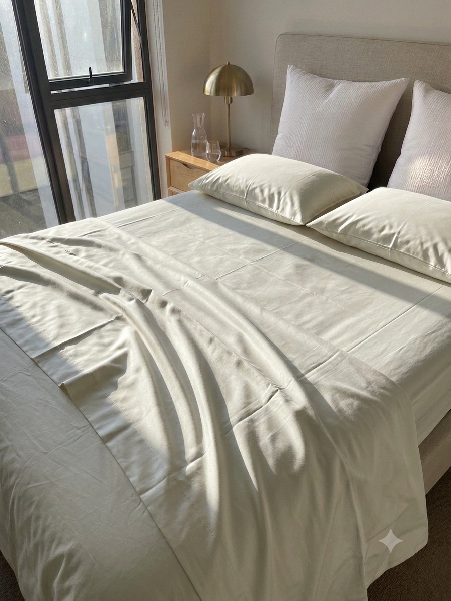 Completo letto percalle 220 fili ZAMBAITI Cora